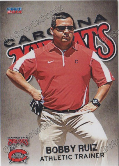 2014 Carolina Mudcats Bobby Ruiz