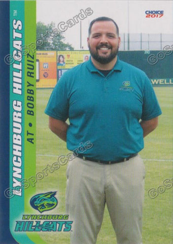 2017 Lynchburg Hillcats Bobby Ruiz