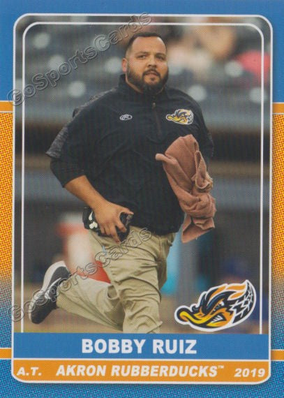 2019 Akron Rubberducks Bobby Ruiz