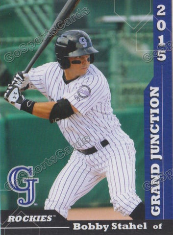 2015 Grand Junction Rockies Bobby Stahel