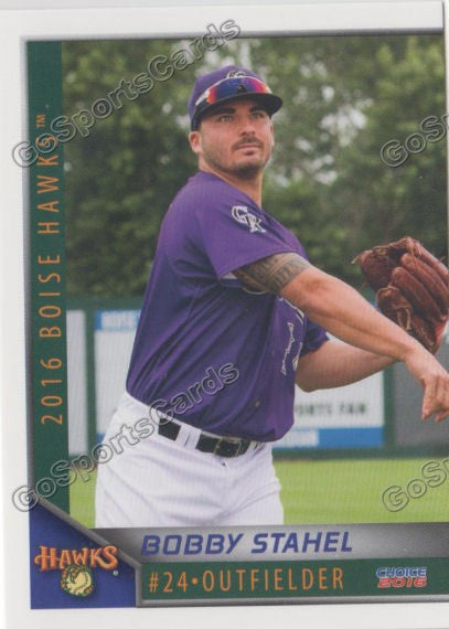 2016 Boise Hawks Bobby Stahel