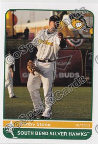 2012 South Bend Silver Hawks Bobby Stone