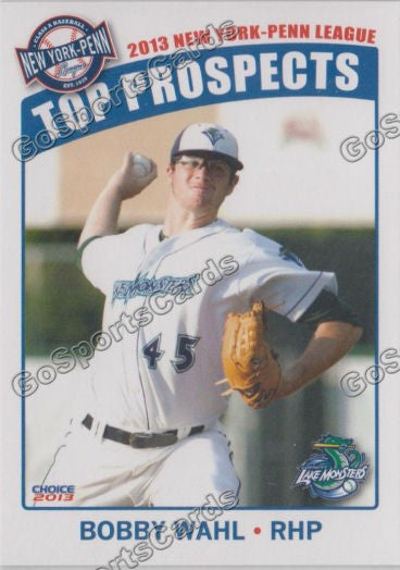 2013 New York Penn League Top Prospect NYPL Bobby Wahl