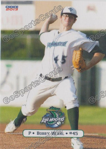 2013 Vermont Lake Monsters Bobby Wahl