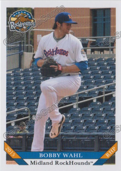 2015 Midland RockHounds Bobby Wahl