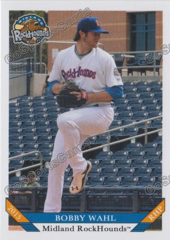 2015 Midland RockHounds Bobby Wahl