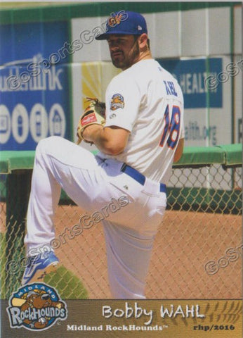 2016 Midland RockHounds Bobby Wahl