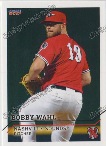 2017 Nashville Sounds Bobby Wahl
