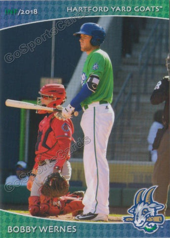 2018 Hartford Yard Goats Bobby Wernes
