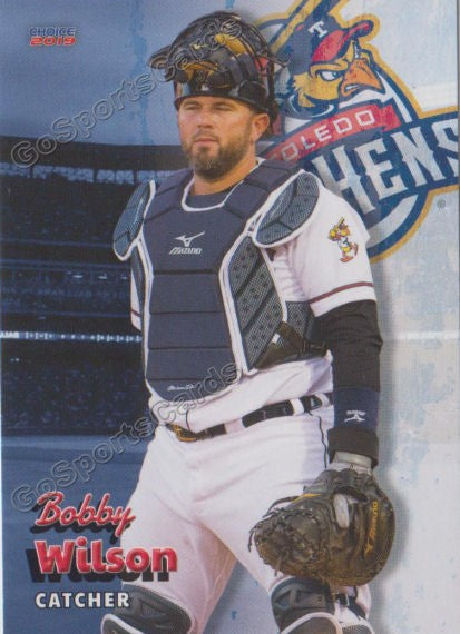 2019 Toledo Mud Hens Bobby Wilson