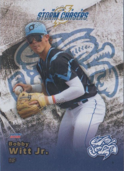 2021 Omaha Storm Chasers Bobby Witt Jr – Go Sports Cards