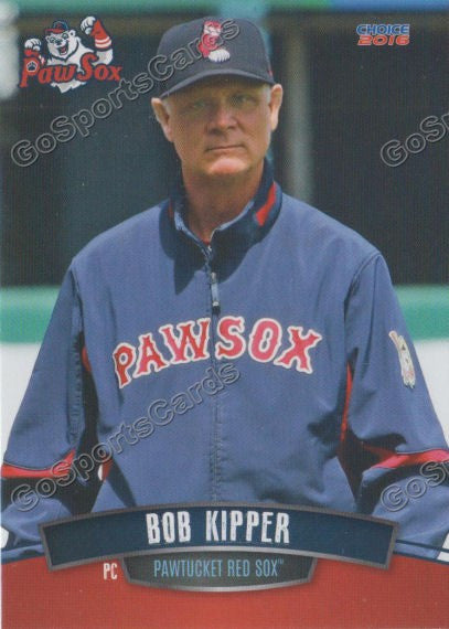 2016 Pawtucket Red Sox Bob Kipper