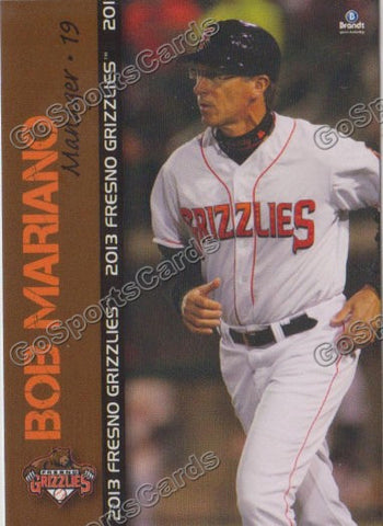 2013 Fresno Grizzlies Bob Mariano