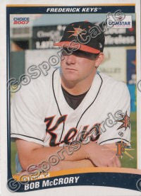 2007 Frederick Keys SGA Bob McCrory