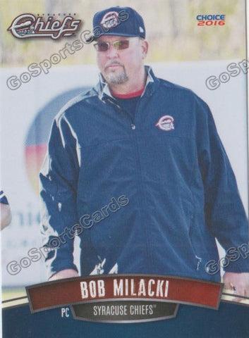 2016 Syracuse Chiefs Bob Milacki