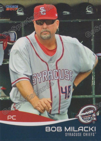 2017 Syracuse Chiefs Bob Milacki