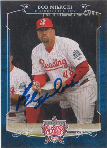 Bob Milacki 2012 Eastern League All Star (Autograph)