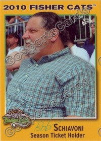 2010 New Hampshire Fisher Cats Bob Schiavoni