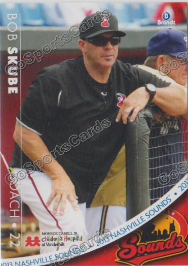 2013 Nashville Sounds Bob Skube