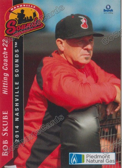 2014 Nashville Sounds Bob Skube