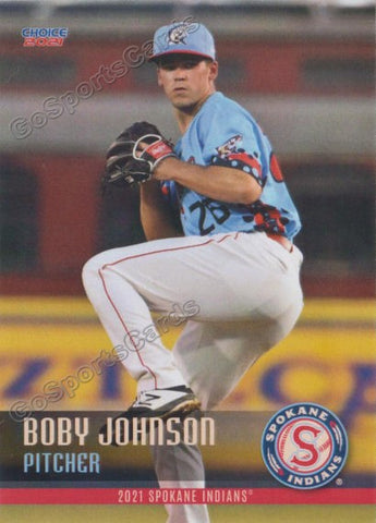 2021 Spokane Indians Boby Johnson
