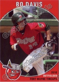 2010 Fort Wayne TinCaps Bo Davis