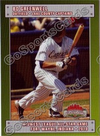 2010 MidWest League All Star Bo Greenwell