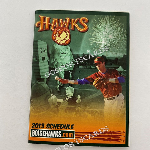 2013 Boise Hawks Pocket Schedule