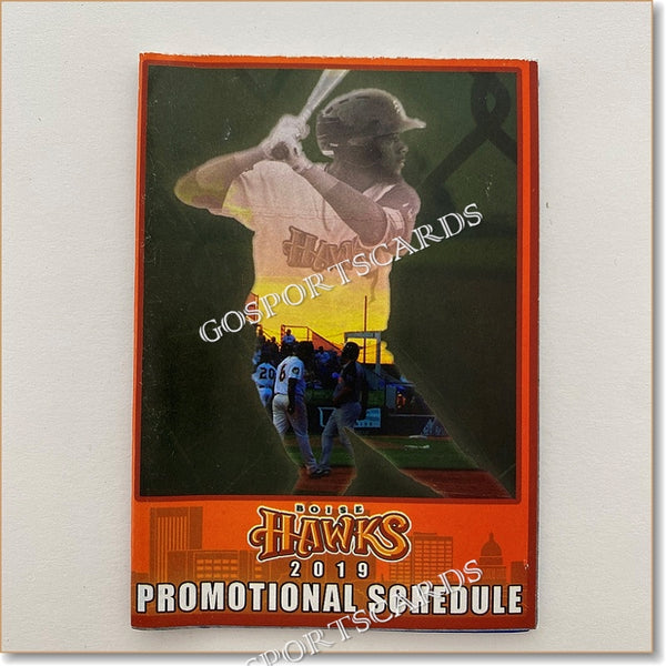 2019 Boise Hawks Pocket Schedule