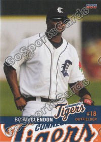 2011 Connecticut Tigers Bo McClendon