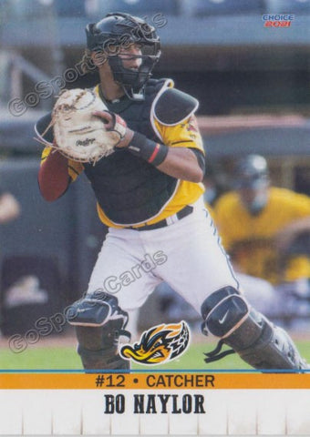 2021 Akron RubberDucks Bo Naylor