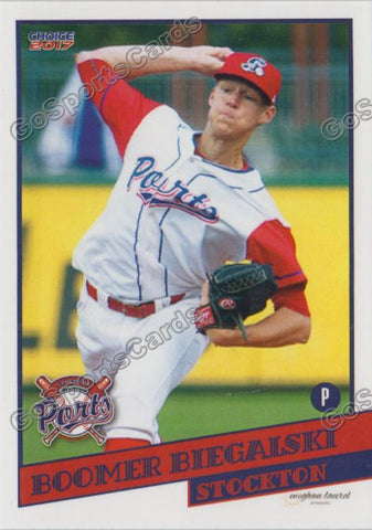 2017 Stockton Ports Boomer Biegalski