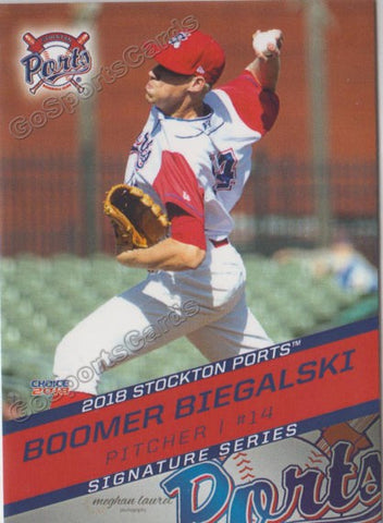 2018 Stockton Ports Boomer Biegalski