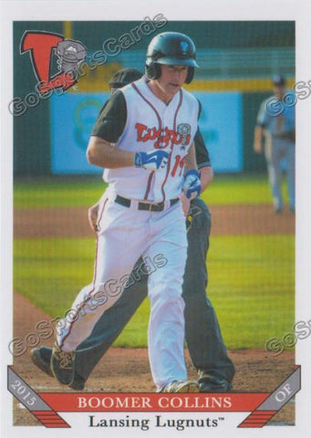 2015 Lansing Lugnuts Boomer Collins