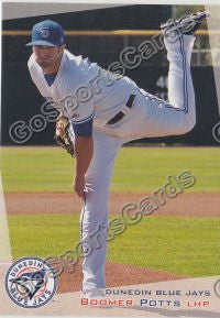 2012 Dunedin Blue Jays Boomer Potts