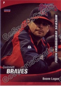 2009 Gwinnett Braves Boone Logan