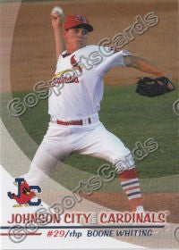 2010 Johnson City Cardinals Boone Whiting