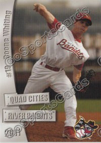 2011 Quad Cities River Bandits Boone Whiting
