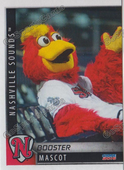 2016 Nashville Sounds Booster Mascot