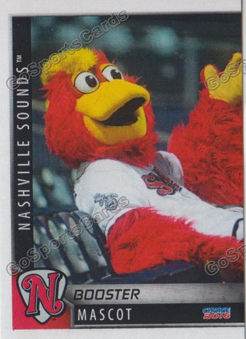 2016 Nashville Sounds Booster Mascot