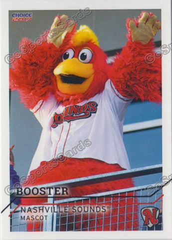 2017 Nashville Sounds Booster Mascot