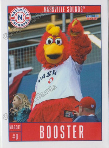 2021 Nashville Sounds Booster Mascot