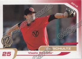 2012 Visalia Rawhide Bo Schultz