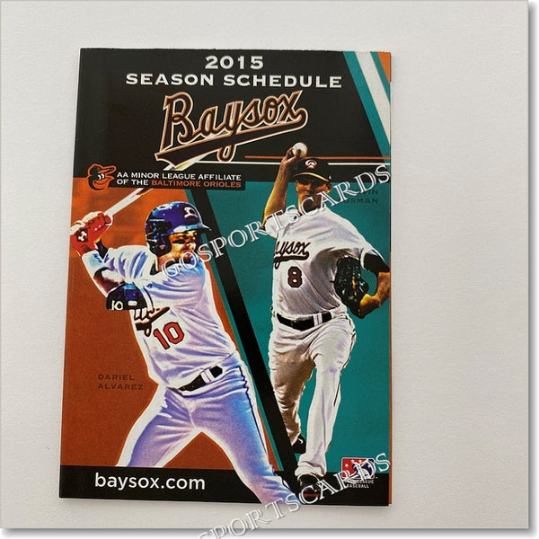 2015 Bowie Baysox Pocket Schedule