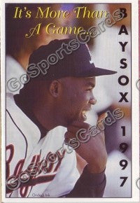 1997 Bowie Baysox Pocket Schedule