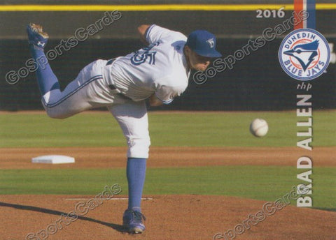 2016 Dunedin Blue Jays Brad Allen