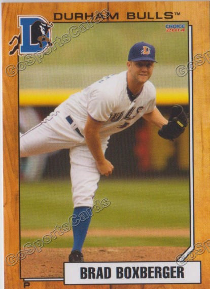 2014 Durham Bulls Brad Boxberger