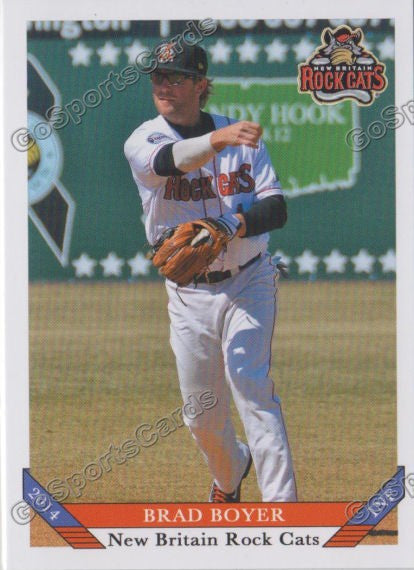 2014 New Britain Rock Cats Brad Boyer