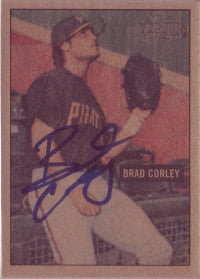 Brad Corley 2005 Bowman Heritage Mahogany #290 (Autograph)