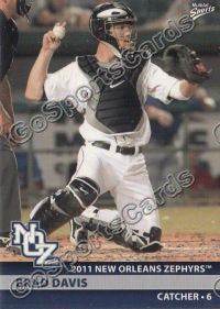 2011 New Orleans Zephyrs Brad Davis